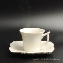 Special Shape Cup and Saucer Porcelain Tea Set